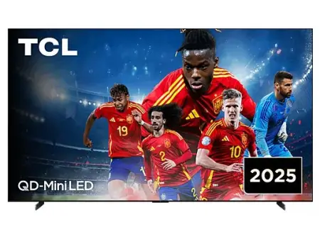 TV QD-Mini LED 115" - TCL 115C7K, UHD 4K, AiPQ Pro, Smart TV, DVB-T2 (H.265), 3000 nits, Negro