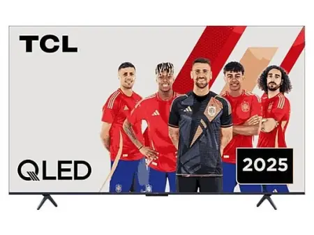 TV QLED 55" - TCL 55P8K, UHD 4K, AiPQ Pro, Smart TV, 144 Hz, Google TV, Titanio