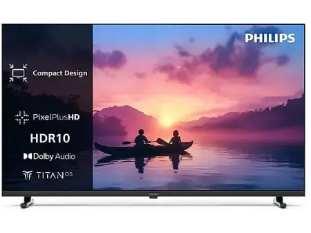 TV LED 24" - PHILIPS 24PHS6000/12, HD, -, Smart TV, DVB-T2 (H.265), Negro