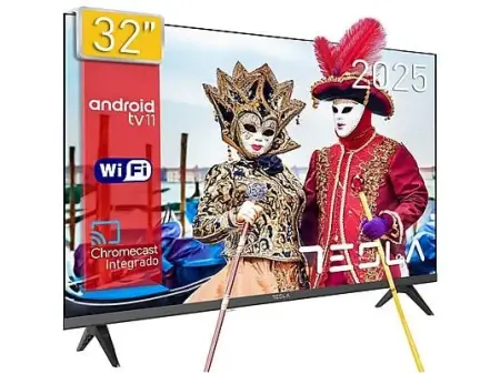 TV LED 32" - TESLA 32E635BHS, Full-HD, ARM cortex - quad core A55 @ 1450MHz, Smart TV, DVB-T2 (H.265), Gris