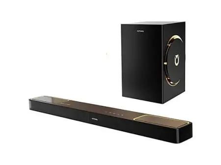 Barra de sonido con subwoofer - ULTIMEA Skywave F30 Boom 3.1.2 Sistema de sonido, Dolby Atmos, 6.5" Subwoofer, Control por App, Bluetooth, Subwoofer Con cable, Black