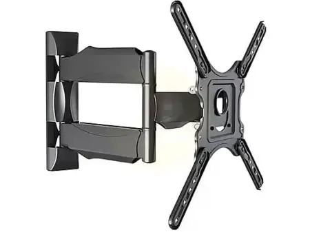 Soporte TV con brazo - KLACK SOPORTETV-4591, De 32 "a 55 ", 100 x 100 mm hasta 400 x 400 mm, Negro