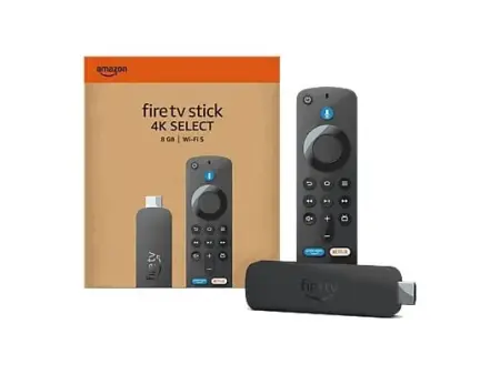 Reproductor multimedia - Amazon Fire TV Stick 4K Select (2025), Mando por voz Alexa, Reproduce contenido 4K streaming, TV gratuita y en directo, Negro