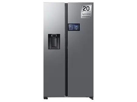 REACONDICIONADO Seminuevo Muy bueno Frigorífico americano - Samsung Bespoke AI RS90F64EETEF, Mono Cooling, No Frost, 178.4 cm, 621 l, Dispensador