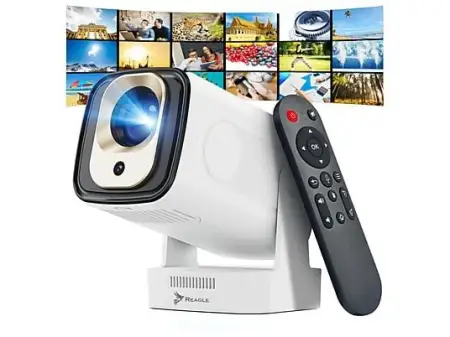 Proyector LED - REAGLE R-MOVIELUM-P30, 1920x1080p, 50000 h, Full-HD, blanco