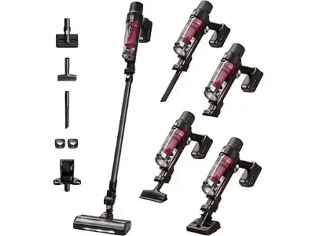 Aspirador escoba - Rowenta RH6A75WO X-Pert 7. 60 Animal Care, 140 W, 0.44 L, 45 min, Ligera, Multisuperficie, Especial mascotas, Rojo