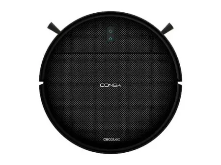 Robot friegasuelos - Cecotec Conga M10, 120 m², Sin Enredos, doble Cepillo Lateral, Plan de Limpieza Personalizado, Negro