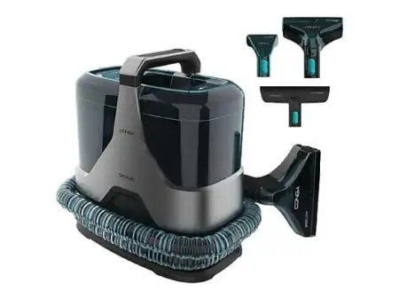 Aspirador de tapicerías - Cecotec Conga 6000 Carpet&Spot Clean XXL Advance, 600 W, 15 kPa, Gris/Negro