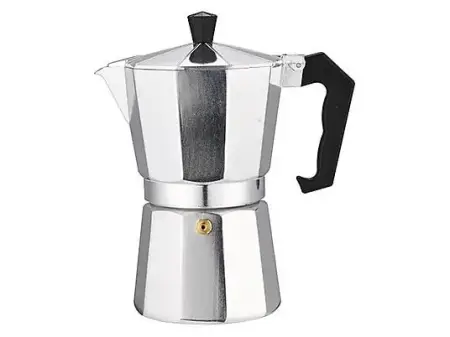 Cafetera italiana - LOLEK CaféExpre, Plateado